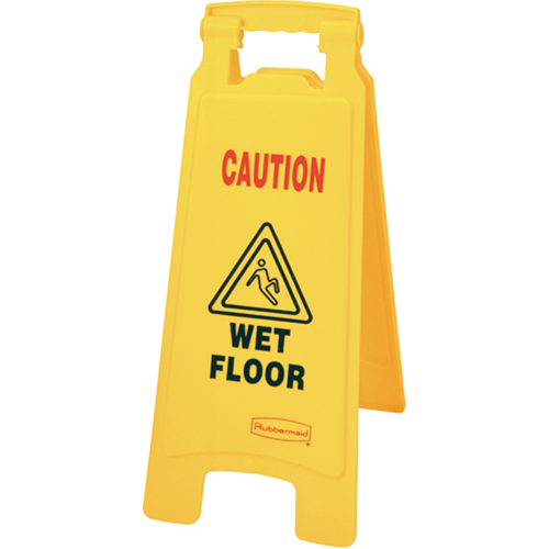 "Wet Floor" Safety Signs, English with Pictogram Moffatt Supply & Specialties