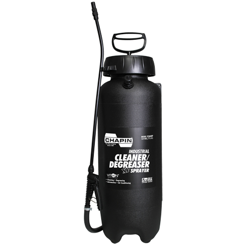 Vaporisateur industriel pour nettoyant & d&eacute;graissant Viton, 3 gal. (11,36 L), Plastique/Poly&eacute;thyl&egrave;ne, Lance de 18" Moffatt Supply & Specialties