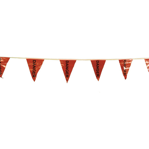 Pennants, 60' L, Red Moffatt Supply & Specialties
