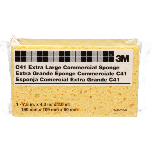 Commercial Size Sponge, Cellulose, 4-1/2" W x 7-1/2" L Moffatt Supply & Specialties