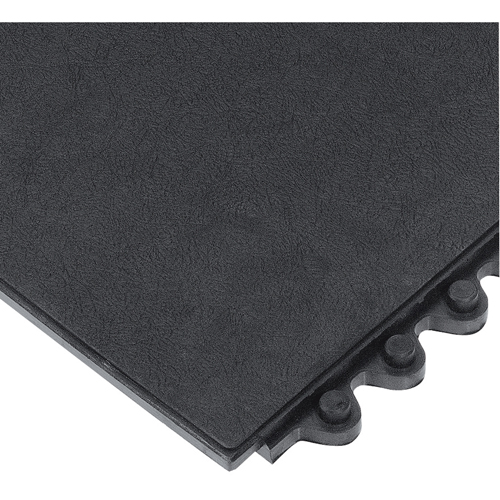 24/Seven&reg; Matting, Rubber, 3' W x 3' L, 5/8" Thick, Black Moffatt Supply & Specialties