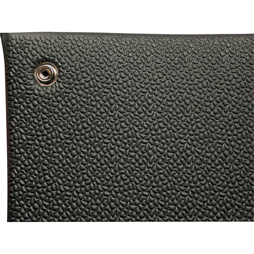Comfort-King Anti-Static Matting, 4' W x 60' L x 3/8" T, Pebbled, Grey Moffatt Supply & Specialties
