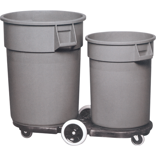 Socle roulant Tandem Brute, Noir Moffatt Supply & Specialties