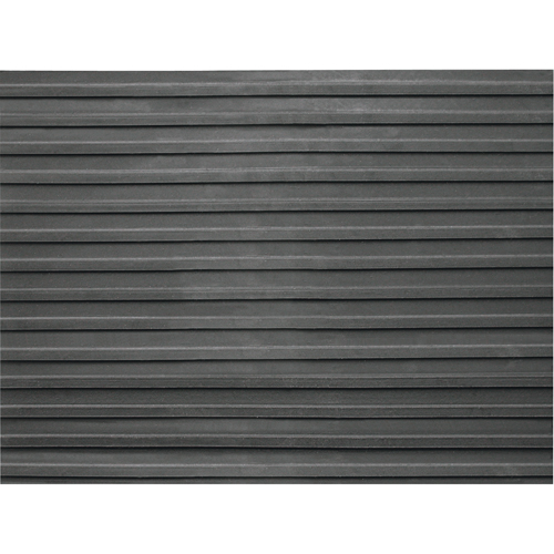 Entrance Mats, Runner, 2' x lin.ft x 1/8", Black Moffatt Supply & Specialties