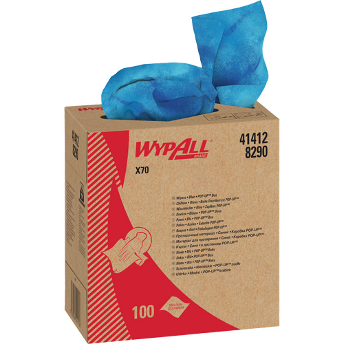 WypAll&reg; X70 Premium Industrial Cloths, Heavy-Duty, 16-4/5" L x 8-1/3" W Moffatt Supply & Specialties