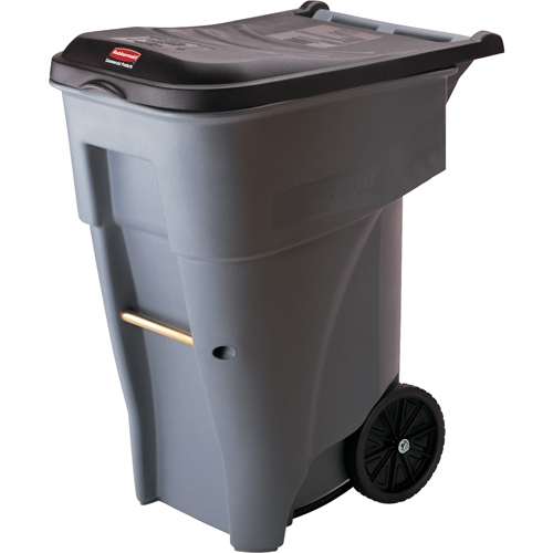 Brute&reg; Roll Out Containers, Polyethylene, 65 US gal. Moffatt Supply & Specialties