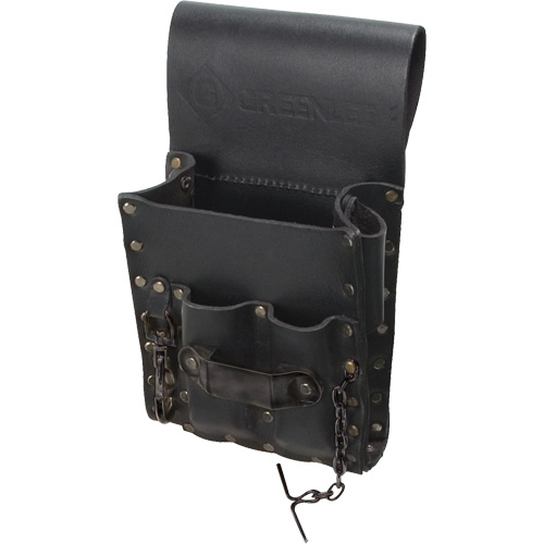 Tool Belt Pouch, Multiple Tool Holder, Leather, 5 Pockets Moffatt Supply & Specialties