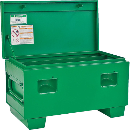 Chest Box, 36" W x 19" D x 17" H, Green Moffatt Supply & Specialties