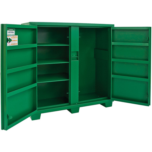 Utility Cabinet, Steel, Green Moffatt Supply & Specialties