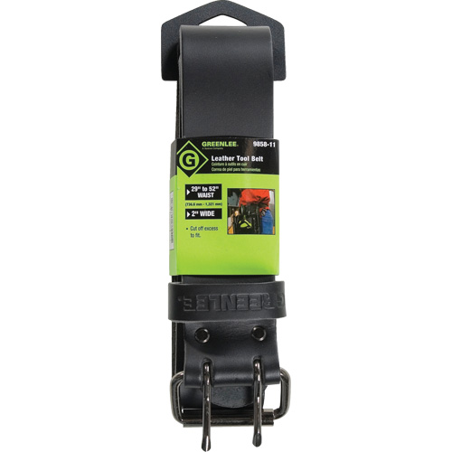 Tool Belt, Leather, Black Moffatt Supply & Specialties