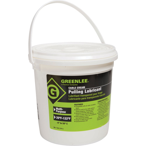 Cable Cream Pulling Lubricant, Bucket Moffatt Supply & Specialties