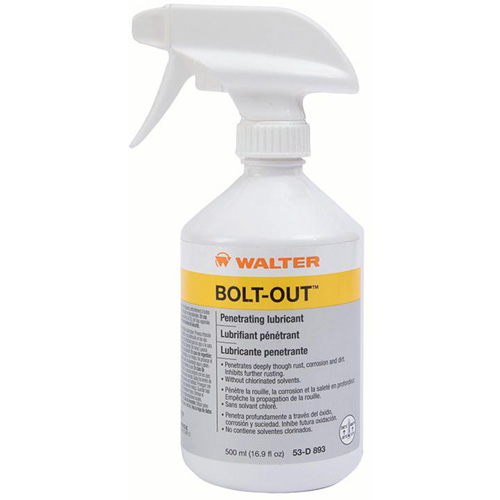 Empty Refillable Trigger Sprayer for BOLT-OUT, Round, 500 ml, Plastic Moffatt Supply & Specialties