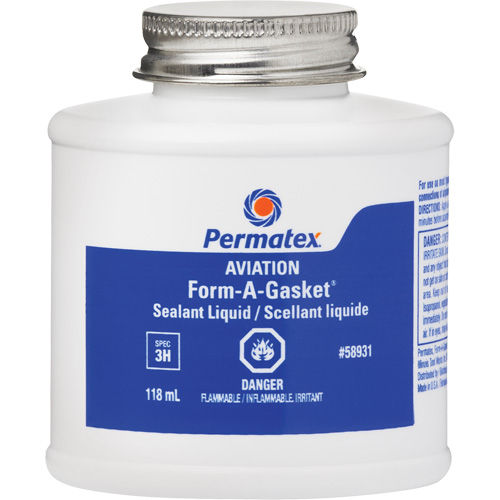 Aviation Form-A-Gasket&reg; No. 3 Sealant Liquid, 118 ml, Bottle Moffatt Supply & Specialties