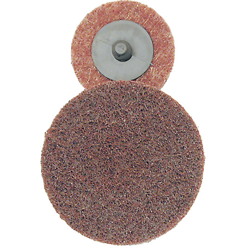 Disque de conditionnement de surface, 2" dia., Grain Cors&eacute;, Oxyde d'aluminium Moffatt Supply & Specialties