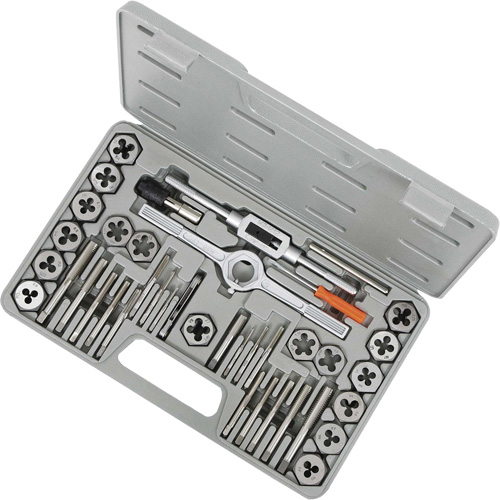TD40HM Metric HSS Tap & Alloy Die Set, 40 Pieces Moffatt Supply & Specialties