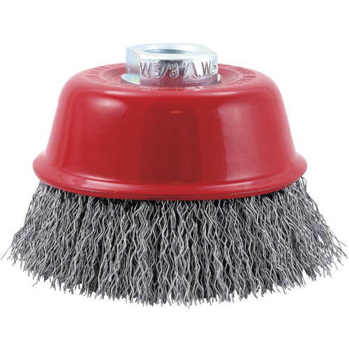 Brosse-boisseau &agrave; fils cr&ecirc;p&eacute;s, 3-1/4", Fils 0,014" Moffatt Supply & Specialties