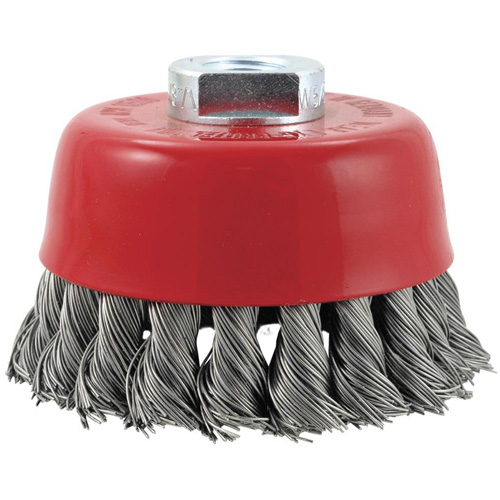 CK3201M14 High Performance Knot Twisted Cup Brush, 3" Dia. Moffatt Supply & Specialties