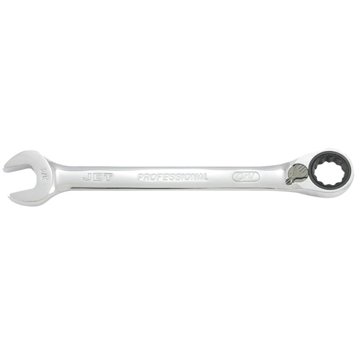 Cl&eacute; mixte r&eacute;versible &agrave; cliquet &agrave; long profil, 5/16", Fini Chrome Moffatt Supply & Specialties