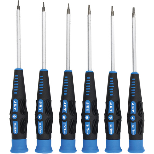 Jeu de tournevis de pr&eacute;cision Torx, 6 Moffatt Supply & Specialties
