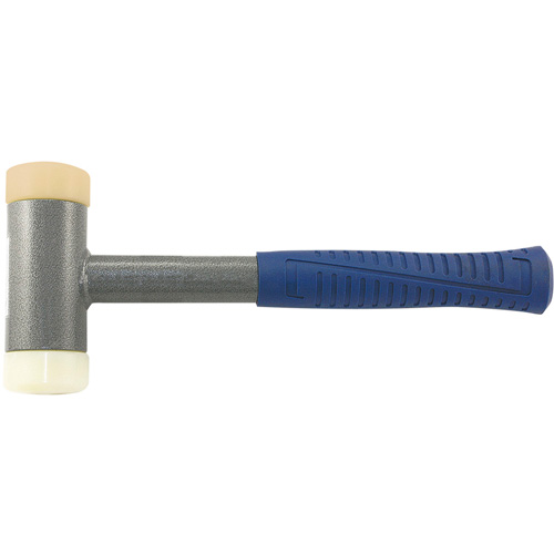 Heavy-Duty Soft-Face Dead Blow Hammer, 2.25 lbs. Head Weight, Polyurethane Face, Tubular Steel Handle Moffatt Supply & Specialties