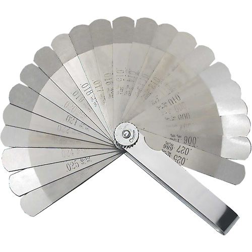 22-Blade Feeler Gauge Set Moffatt Supply & Specialties