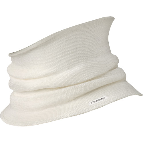 C207 Chauffe-cou & pare-vent, Blanc, Nomex Moffatt Supply & Specialties