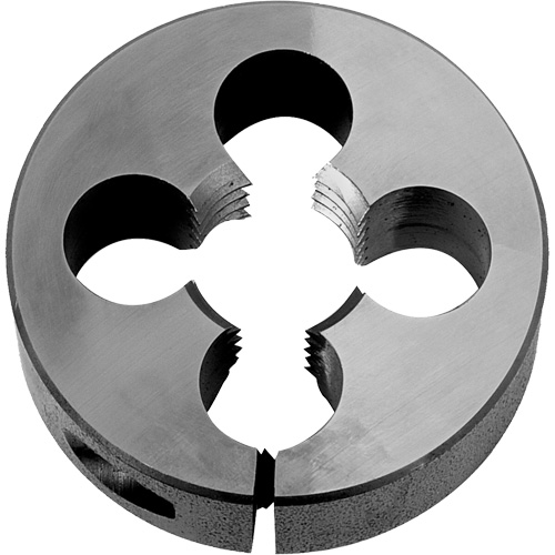 Adjustable Round Die, M6 X 1 Thread, High Speed Steel Moffatt Supply & Specialties