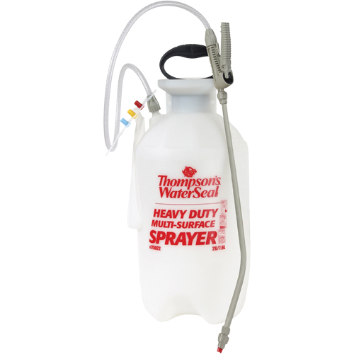 Pulv&eacute;risateurs &agrave; pression pour terrasses, cl&ocirc;tures & patios, 2 gal. (7,6 L), Plastique, Lance de 16" Moffatt Supply & Specialties