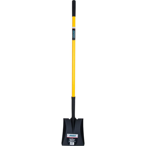 Pelles carr&eacute;es, Fibre de verre, Lame Acier durci, Manche en Droit, Longueur 48" Moffatt Supply & Specialties