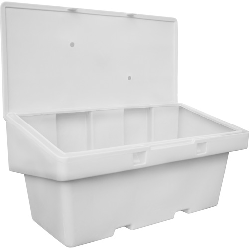 Salt Sand Container SOS, With Hasp, 72" x 36" x 36", 36 cu. Ft., Grey Moffatt Supply & Specialties