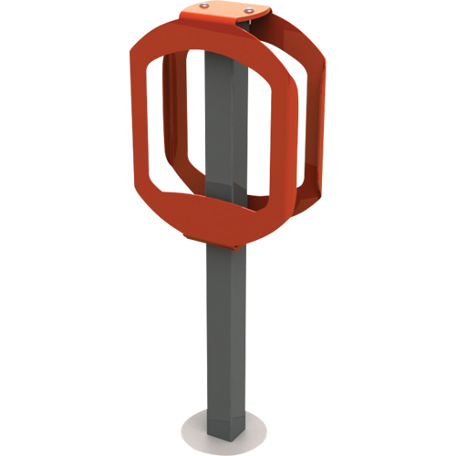 Bike Stop Bike Racks, Steel, 2 Bike Capacity Moffatt Supply & Specialties