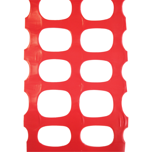 Snow Fence, 50' L x 4' W, Orange Moffatt Supply & Specialties