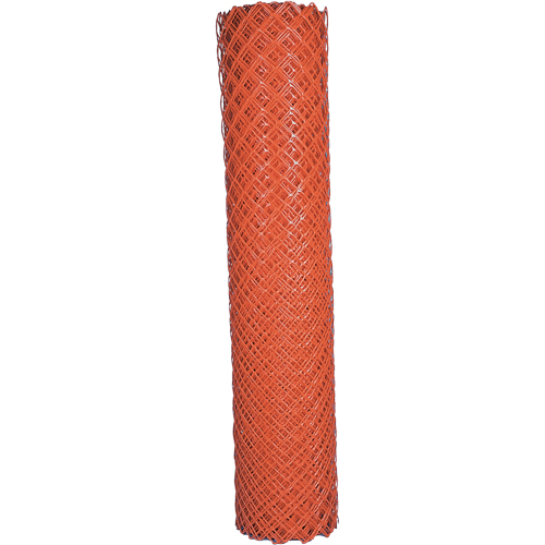 Safety Fence, 50' L x 4' W, Orange Moffatt Supply & Specialties