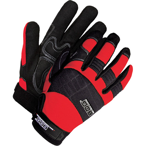 Heavy-Duty Performance Gloves with Padded Palms, Size Large, Synthetic Palm Moffatt Supply & Specialties