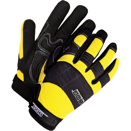 Heavy-Duty Performance Gloves with Padded Palms, Synthetic Palm, Size 2X-Large Moffatt Supply & Specialties