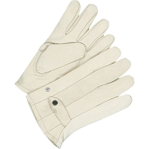 Gants classiques de cordeur, 10, Paume Cuir fleur de vache Moffatt Supply & Specialties