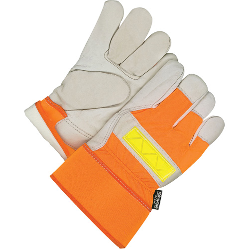 Fitter Gloves, Large, Grain Cowhide Palm, Thinsulate Inner Lining Moffatt Supply & Specialties