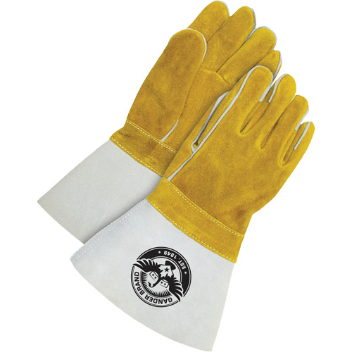 Welder Gloves with 5" Cuff, Split Cowhide, Size One Size Moffatt Supply & Specialties