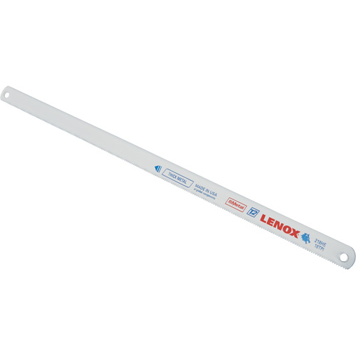 Lames de scie &agrave; m&eacute;taux, Bim&eacute;tal, 12" lo, 18 dents par pouce Moffatt Supply & Specialties