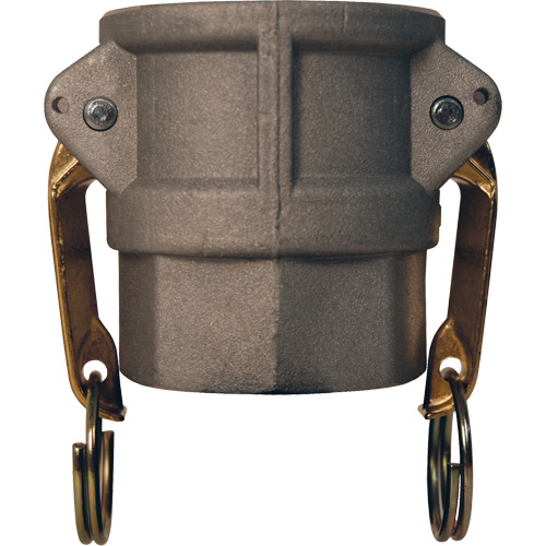 Global Cam & Groove Coupler, Aluminum, Type D, 2-1/2", Female NPT, 250 PSI Moffatt Supply & Specialties