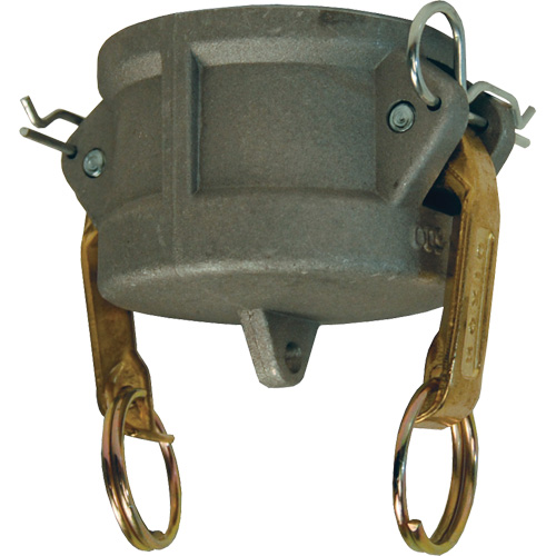 Global Cam & Groove Dust Cap, Aluminum, Type DC, 2-1/2" Moffatt Supply & Specialties