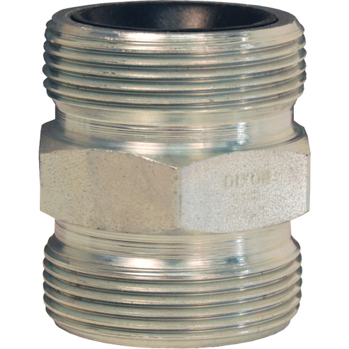 Boss Ground Joint Double Spud, Iron, 2" Moffatt Supply & Specialties