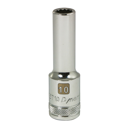 Metric Socket, 10 mm, 1/2" Drive, 12 Points, Deep Moffatt Supply & Specialties
