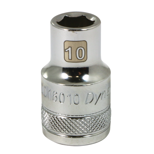 Metric Socket, 10 mm, 1/2" Drive, 6 Points Moffatt Supply & Specialties