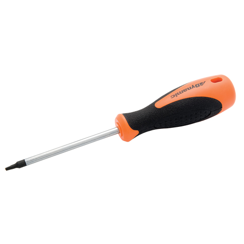 Square Recess Screwdriver, #3 Tip, Round, 5" L, Cushion Grip Handle Moffatt Supply & Specialties