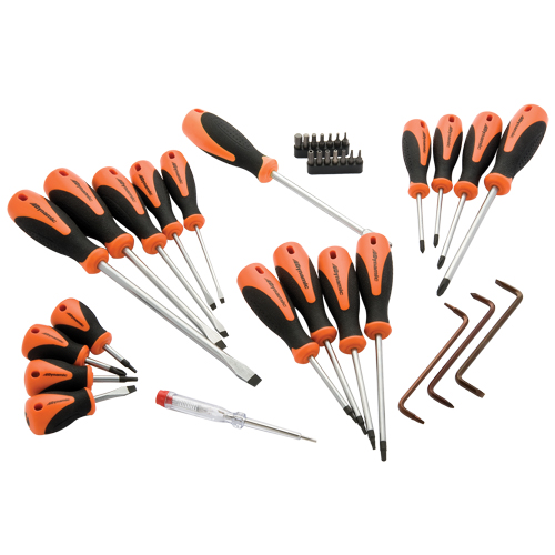 Screwdriver Set, 36 Pcs. Moffatt Supply & Specialties