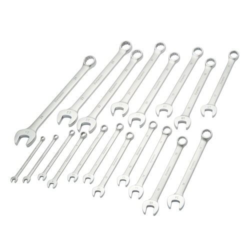 Wrench Set, Combination, 19 Pieces, Metric Moffatt Supply & Specialties