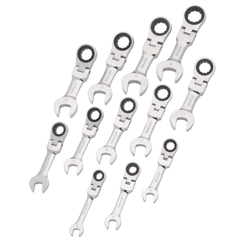 Stubby Wrench Set, Combination, 12 Pieces, Metric Moffatt Supply & Specialties