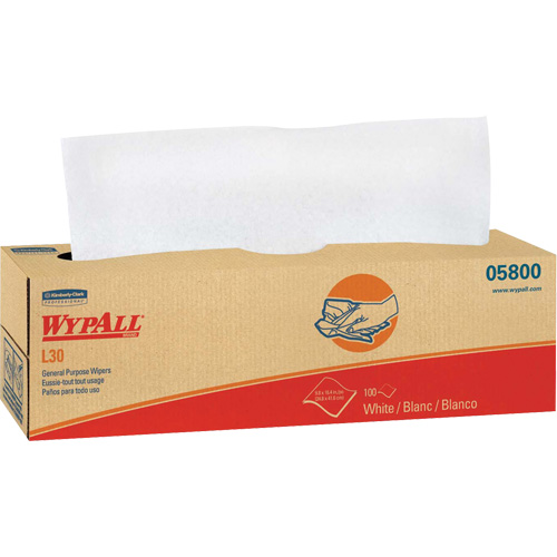 WypAll&reg; L30 General Purpose Towels, All-Purpose, 16-2/5" L x 9-4/5" W Moffatt Supply & Specialties
