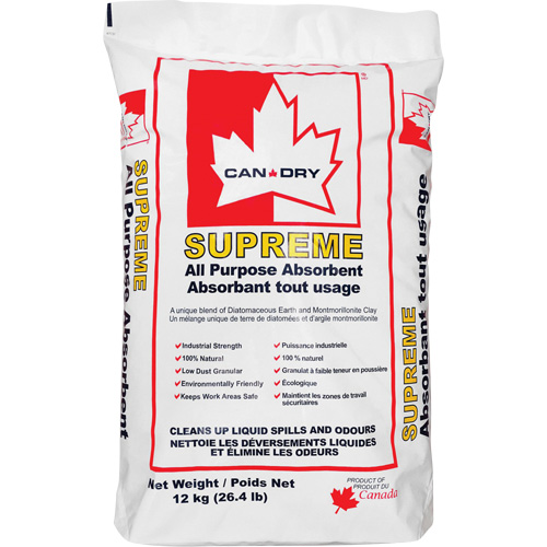 Absorbant tout usage Can Dry Supreme Moffatt Supply & Specialties